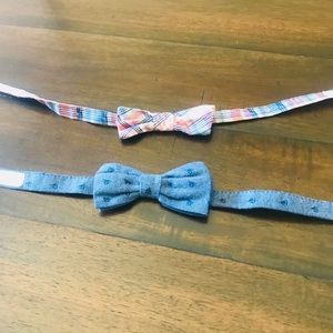 12 mos bows for boys Velcro